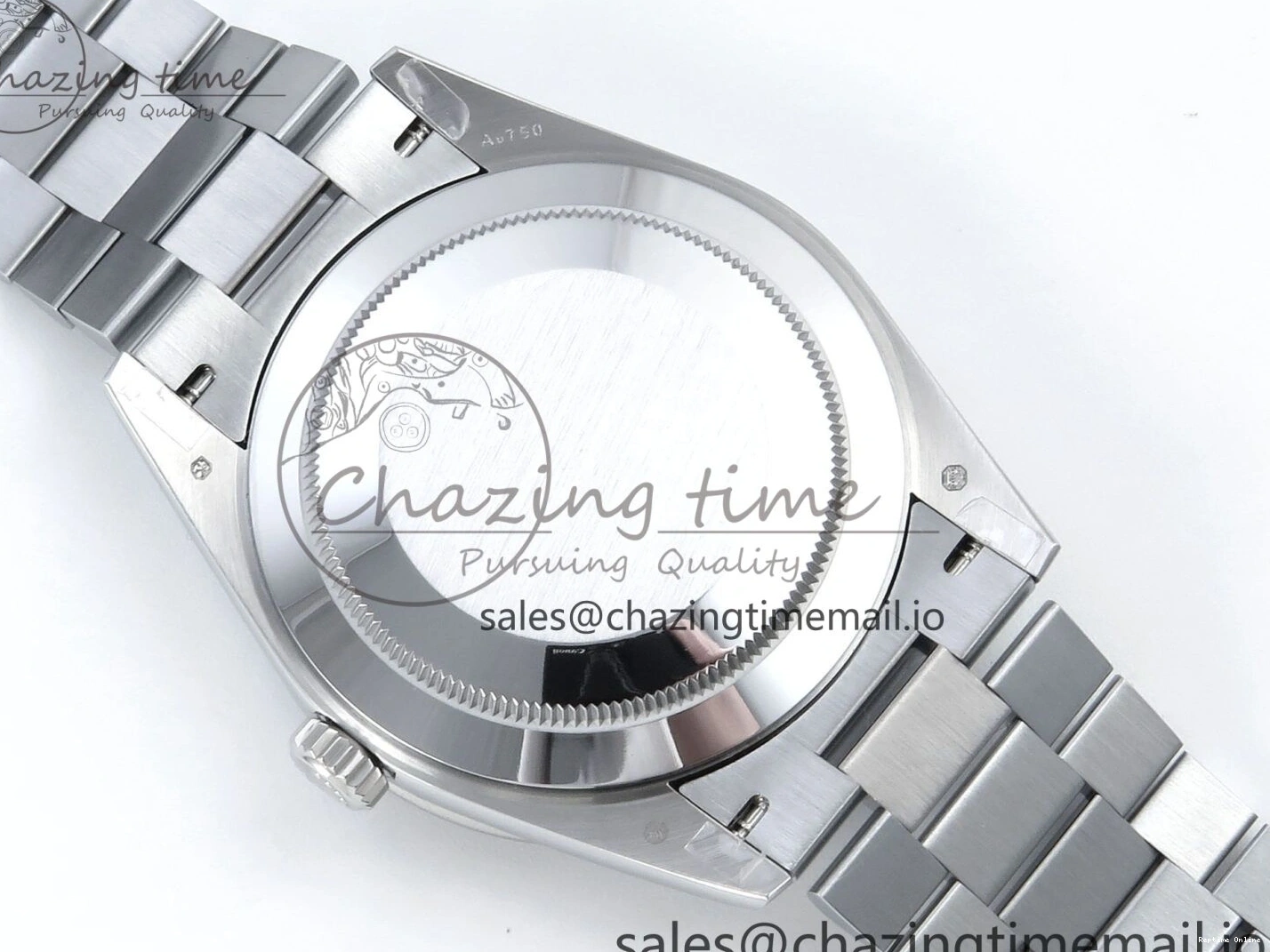 1221 Soft DayDate 40 SS QF 1:1 Best Edition Black Crystal Dial Diamonds Bezel on President Bracelet A2836 V5 (Gain Weight) 477